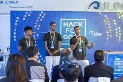 Instantánea de la celebración del HackForGood Canarias 2024