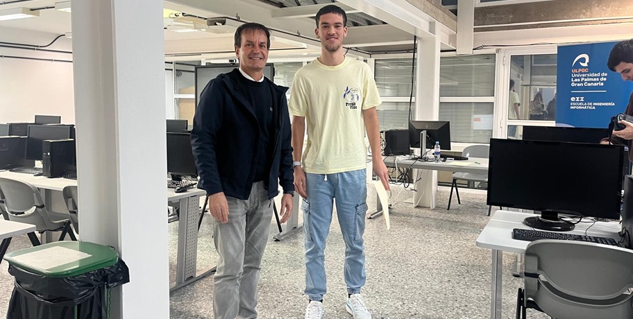 Instantánea de la celebración de la IV Olimpiada Informática de Las Palmas