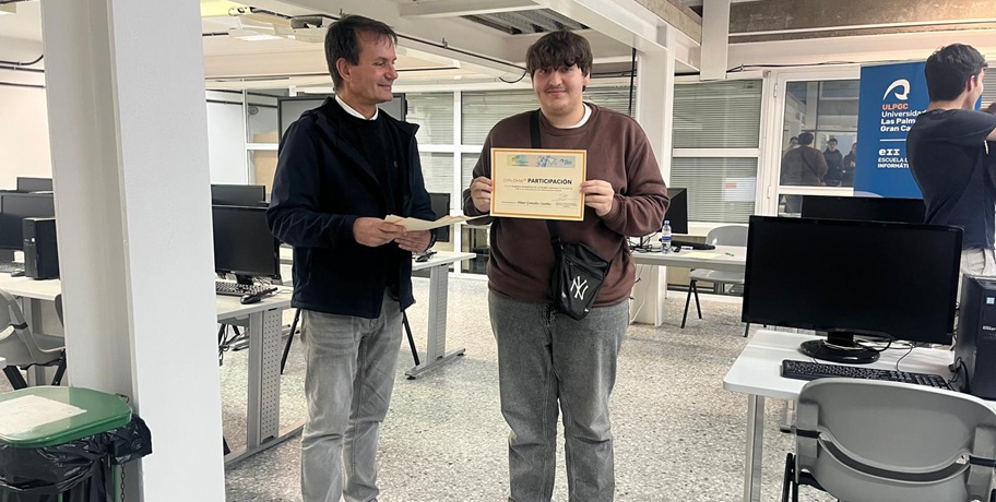 Instantánea de la celebración de la IV Olimpiada Informática de Las Palmas