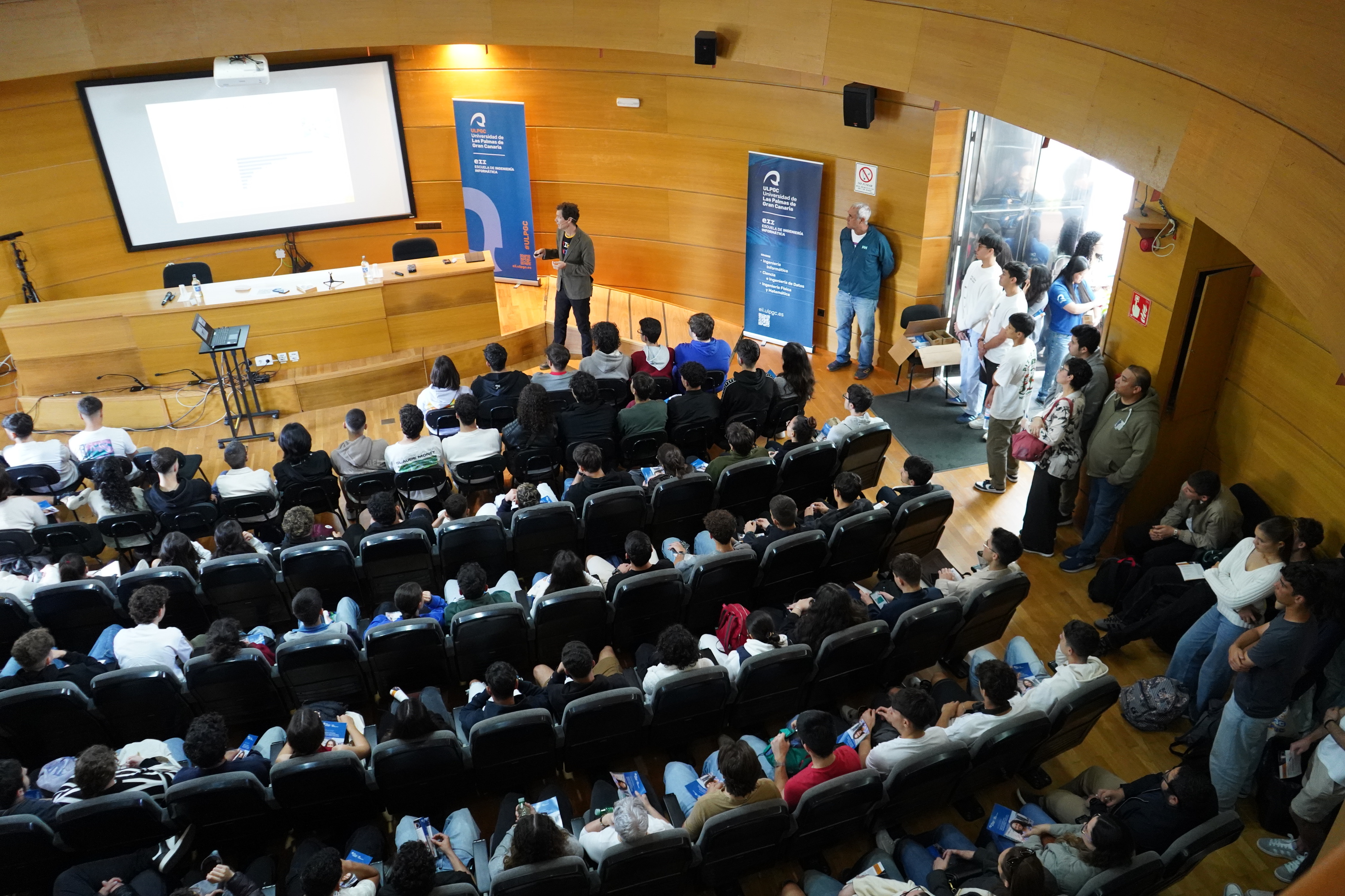 Instantánea de un momento de las Jornadas de Puertas Abiertas 2025
