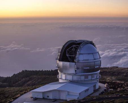 Oferta de trabajo en prácticas en el Gran Telescopio Canarias