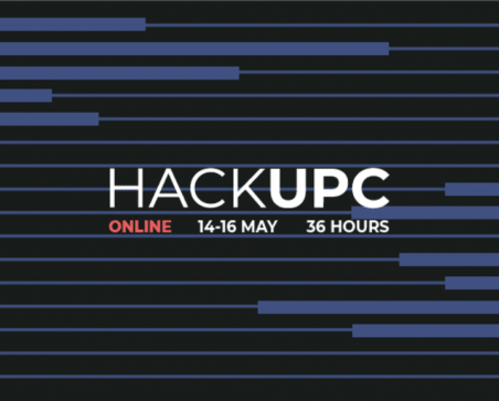 Cartel de promoción del HACKUPC de 2021