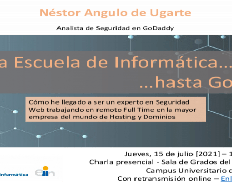 Charla Desde la EII hasta GoDaddy