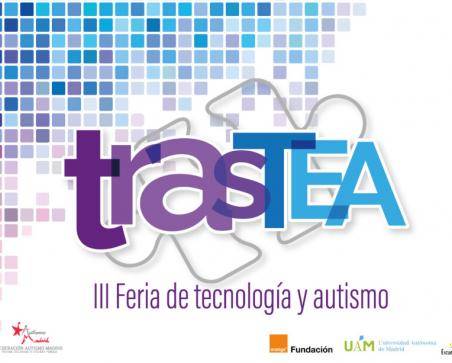 Imagen cartel TrasTEA para la III Feria de Tecnología y Autismo