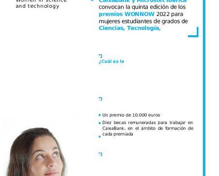Cartel promocional de los premios Wonwow 2022