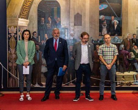 Imagen del acto de clausura de Ciberlandia. 