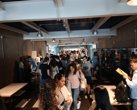 Instantánea del 8º encuentro con las empresas