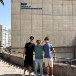 Alejandro Delgado Valera, Tomás Santana Suárez y Aythami Lorenzo Padilla